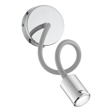 Ideal Lux - LED-painduv lauavalgusti FOCUS LED/4W/230V CRI 90 läikiv kroom