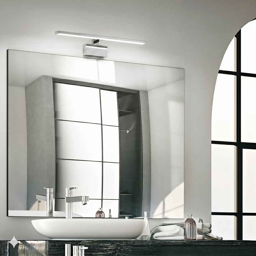 Ideal Lux - LED Pildivalgusti ALMA LED/12,5W/230V 51 cm CRI 90 läikiv kroom