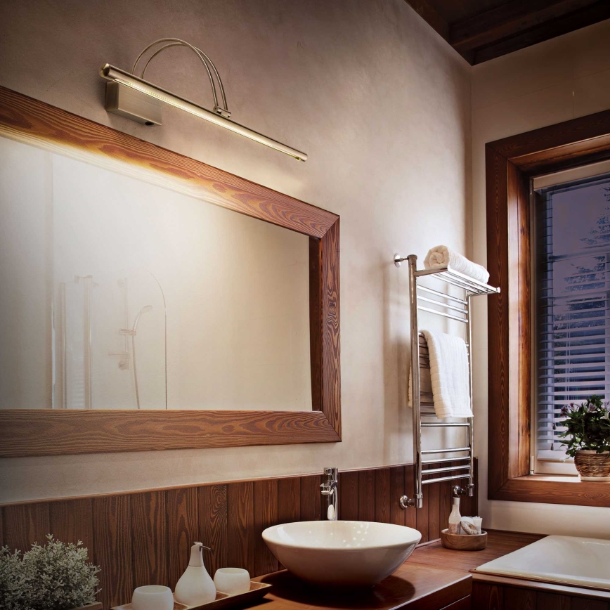 Ideal Lux - LED Pildivalgusti BOW LED/8W/230V 76 cm CRI 90 kuldne
