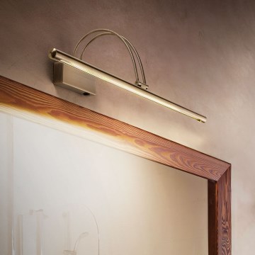 Ideal Lux - LED-pildivalgusti BOW LED/8W/230V 76 cm CRI 90 messing