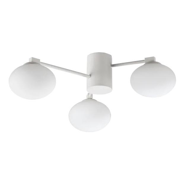 Ideal Lux - LED Pinnale kinnitatav lühter HERMES 3xG9/3W/230V d. 60 cm valge