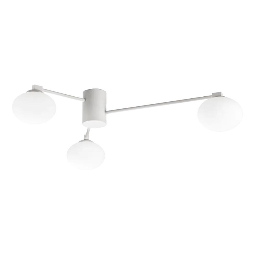 Ideal Lux - LED Pinnale kinnitatav lühter HERMES 3xG9/3W/230V d. 90 cm valge