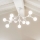 Ideal Lux - LED Pinnale kinnitatav lühter NODINO 9xG9/3W/230V valge