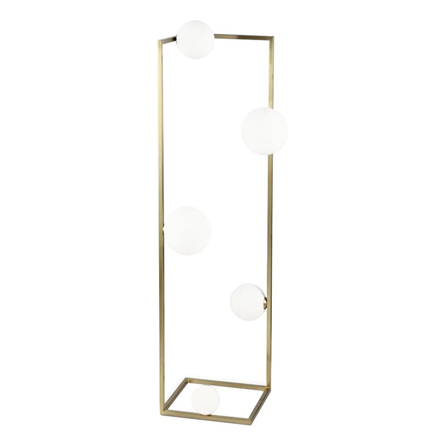 Ideal Lux - LED Põrandalamp ANGOLO 5xG9/3W/230V messing