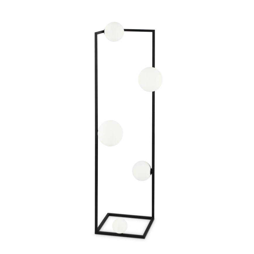 Ideal Lux - LED Põrandalamp ANGOLO 5xG9/3W/230V must