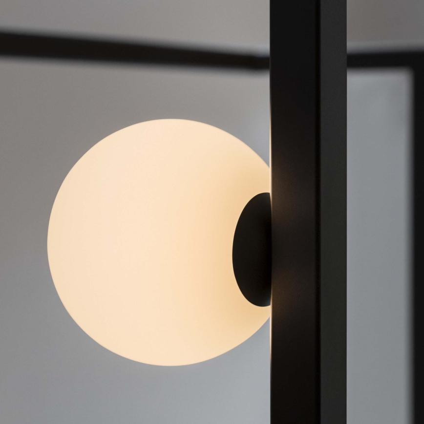 Ideal Lux - LED Põrandalamp BIRDS 5xG9/3W/230V must/kuldne