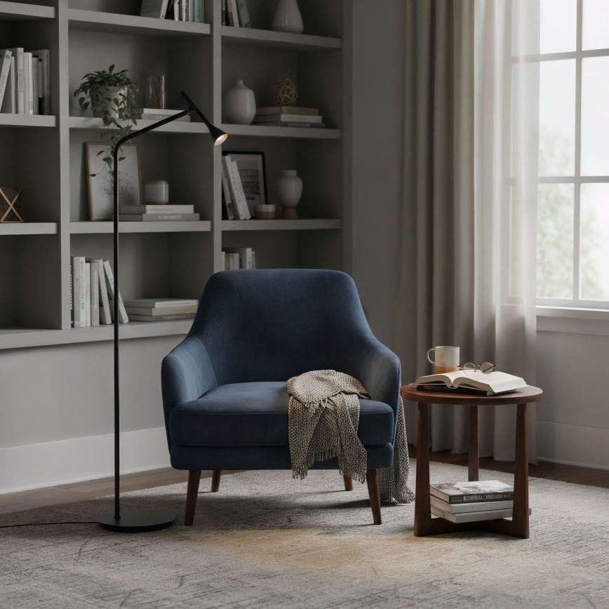 Ideal Lux - LED Põrandalamp DIESIS LED/4,5W/230V CRI 95 must