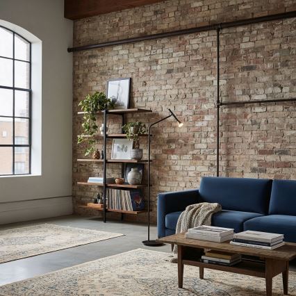 Ideal Lux - LED Põrandalamp DIESIS LED/4,5W/230V CRI 95 must