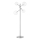 Ideal Lux - LED Põrandalamp EQUINOXE 4xG4/2W/230V läikiv kroom/läbipaistev