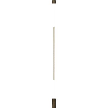 Ideal Lux - LED Põrandalamp FILO LED/14W/230V 2700K CRI 90 messing