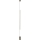 Ideal Lux - LED Põrandalamp FILO LED/14W/230V 2700K CRI 90 messing