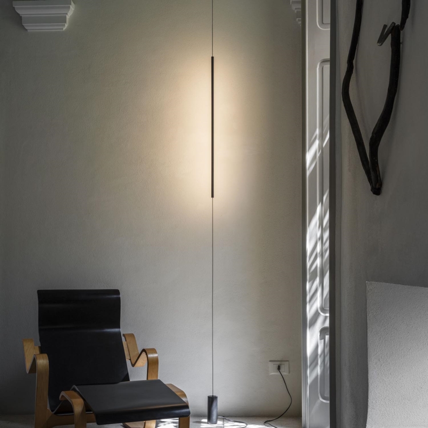 Ideal Lux - LED Põrandalamp FILO LED/14W/230V 2700K CRI 90 must
