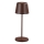 Ideal Lux - LED reguleeritav puutetundlik välistingimustes kasutatav lauavalgusti CUTE LED/2,5W/3,7V 3000 mAh USB 2200-2700K IP65 pruun