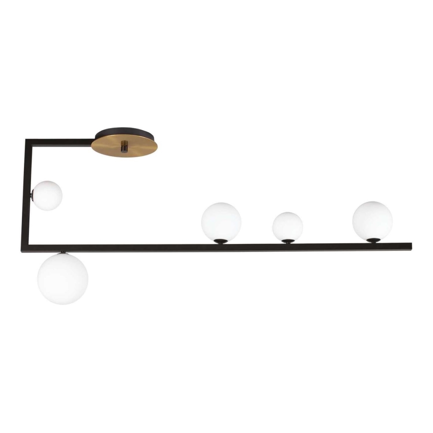 Ideal Lux - LED Ripplühter BIRDS 5xG9/3W/230V must/kuldne