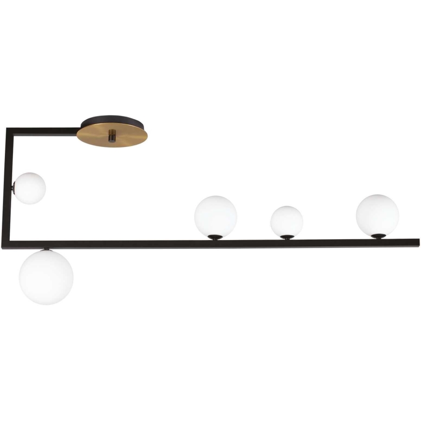 Ideal Lux - LED Ripplühter BIRDS 5xG9/3W/230V must/kuldne