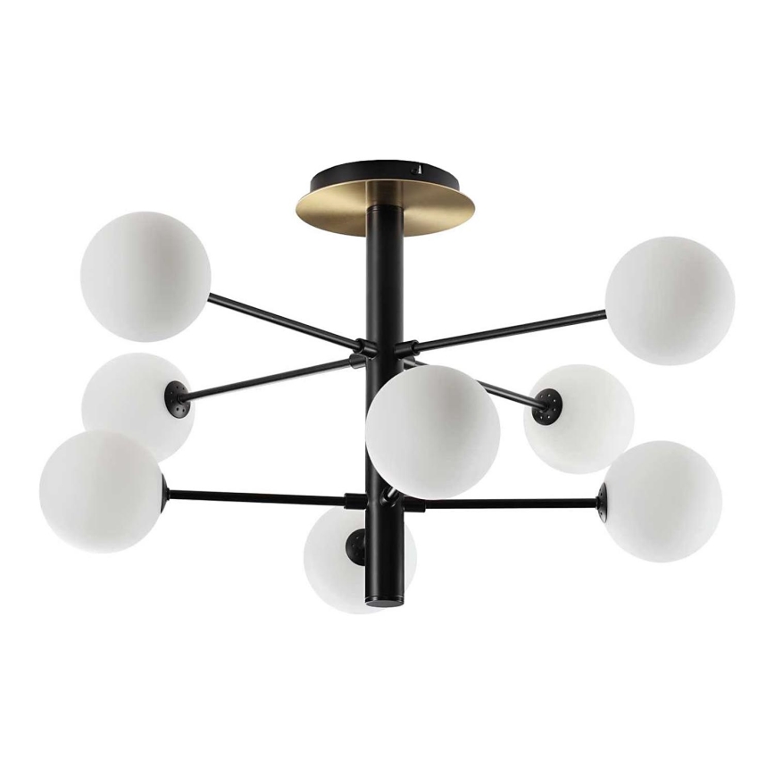 Ideal Lux - LED Ripplühter COSMOPOLITAN 8xG9/3W/230V d. 64 cm must