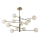 Ideal Lux - LED Ripplühter EQUINOXE 12xG4/2W/230V d. 128,1 cm messing/suitsune