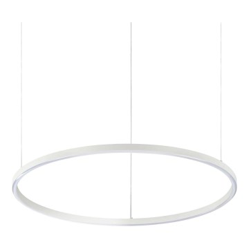 Ideal Lux - LED-rippvalgusti kaabliga ORACLE SLIM LED/37W/230V 3000K CRI 90 läbimõõt 70 cm valge
