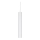 Ideal Lux - LED-rippvalgusti kaablil LOOK 1xGU10/7W/230V CRI 90 Ø 6 cm valge