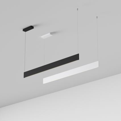 Ideal Lux - LED-rippvalgusti kaablil STEEL LED/24W/230V 3000K CRI 90 120 cm valge