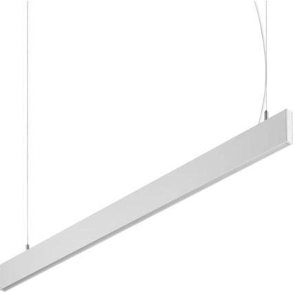 Ideal Lux - LED-rippvalgusti kaablil STEEL LED/29W/230V 3000K CRI 90 120 cm valge