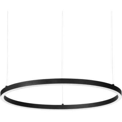 Ideal Lux - LED rippvalgusti kaabliga ORACLE SLIM LED/37W/230V 2700K CRI 90 läbimõõt 70 cm must
