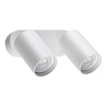 Ideal Lux - LED seinapealne suunavalgusti DYNAMITE 2xGU10/7W/230V CRI 90 valge