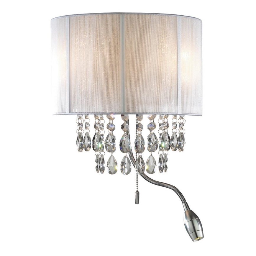 Ideal Lux - LED Seinavalgusti 2xE14/40W/230V + LED/1W