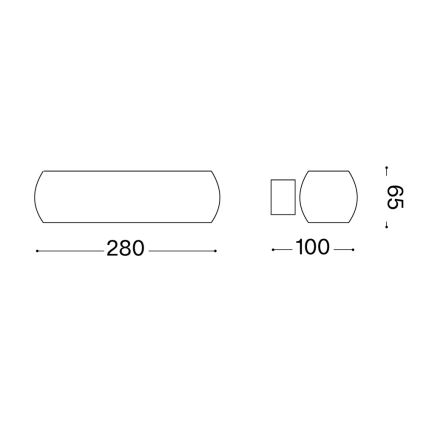 Ideal Lux - LED Seinavalgusti 2xG9/3W/230V