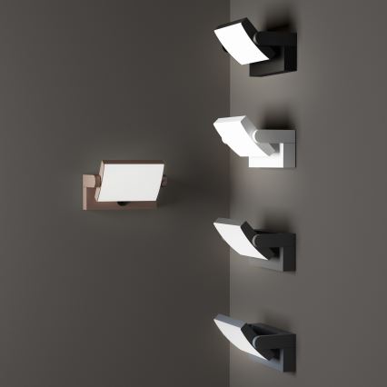 Ideal Lux - LED välisseinavalgusti SWIPE anduriga LED/21W/230V CRI 90 IP54 hall