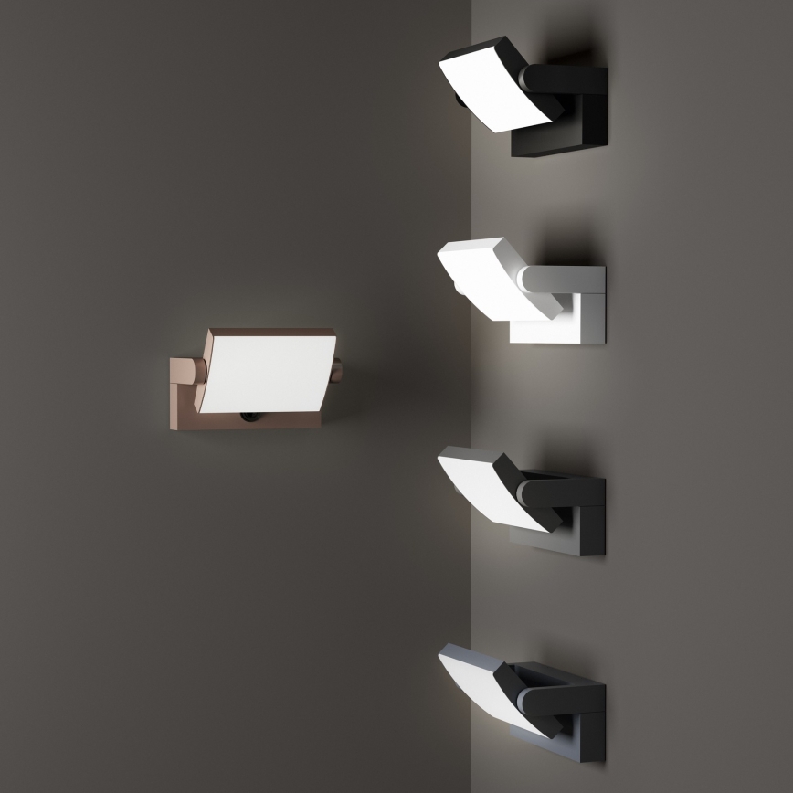 Ideal Lux - LED välisseinavalgusti SWIPE anduriga LED/21W/230V CRI 90 IP54 hall