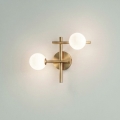 Ideal Lux - LED seinavalgusti ATLAS 2xG9/3W/230V kuldne
