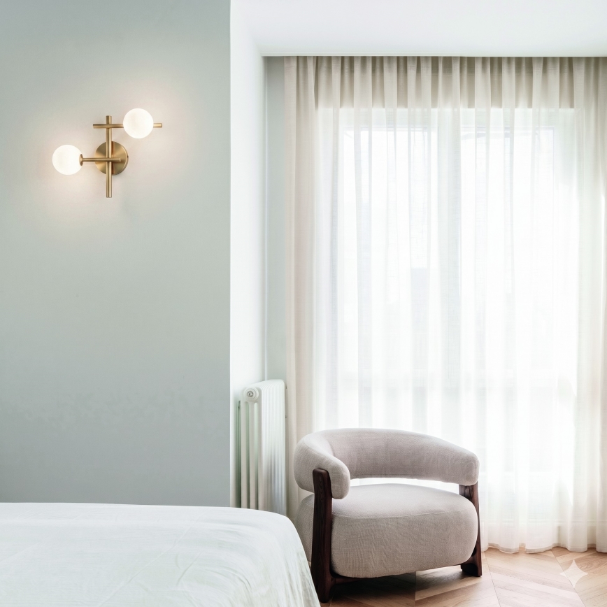 Ideal Lux - LED seinavalgusti ATLAS 2xG9/3W/230V kuldne
