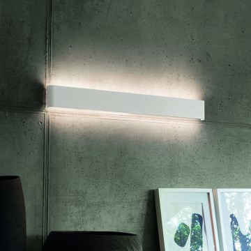 Ideal Lux - LED Seinavalgusti DELTA LED/30W/230V 3000K 83 cm CRI 90 valge