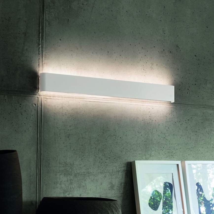 Ideal Lux - LED Seinavalgusti DELTA LED/30W/230V 3000K 83 cm CRI 90 valge