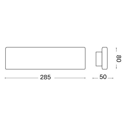 Ideal Lux - LED Seinavalgusti DESK LED/12,5W/230V CRI 90 valge