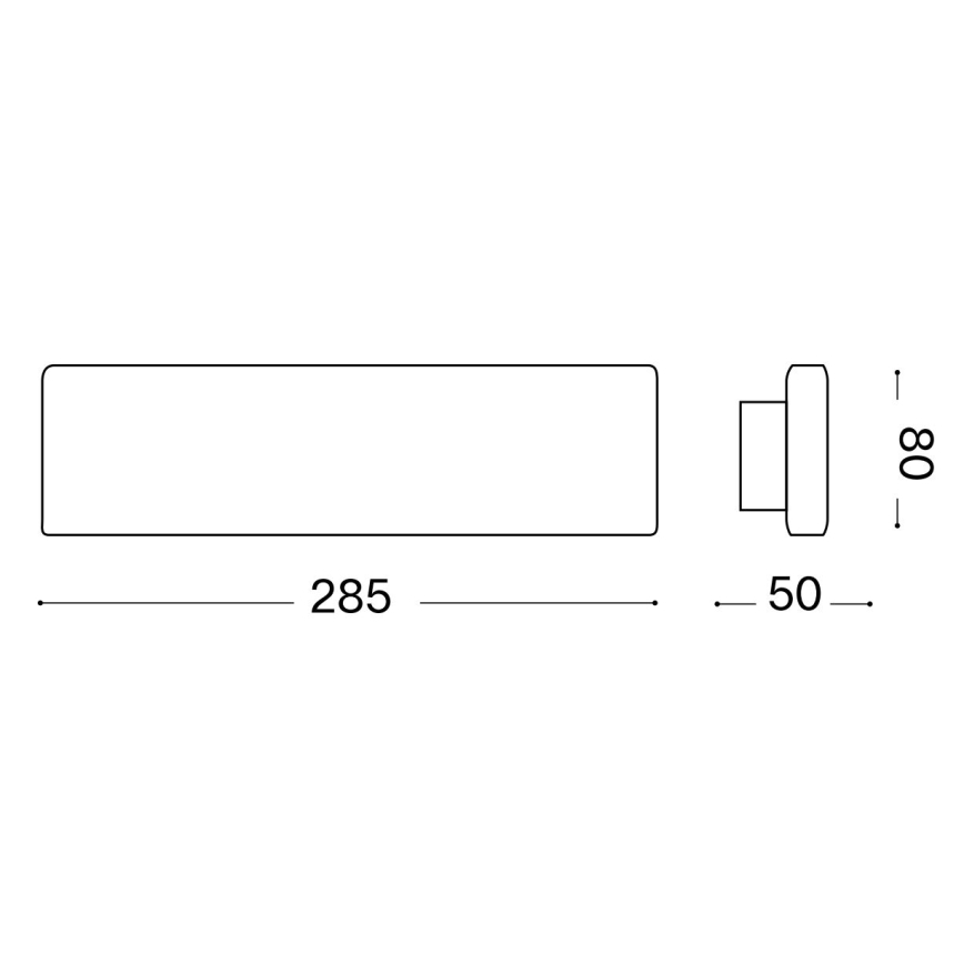 Ideal Lux - LED Seinavalgusti DESK LED/12,5W/230V CRI 90 valge