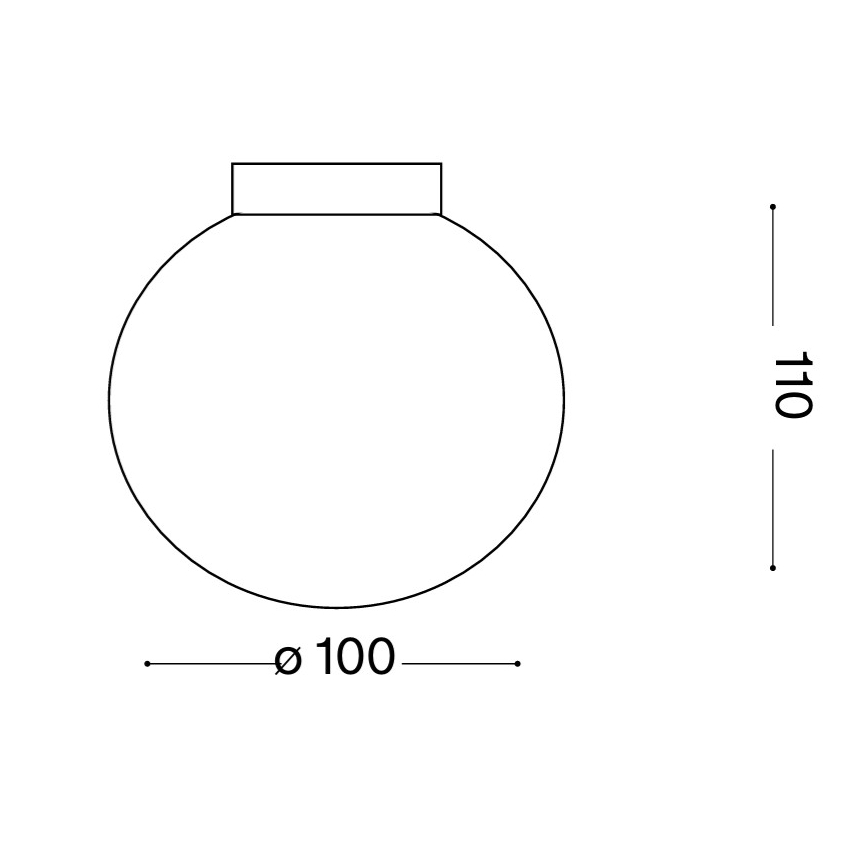 Ideal Lux - LED seinavalgusti MAPA 1xG9/3W/230V läbimõõt 10 cm valge
