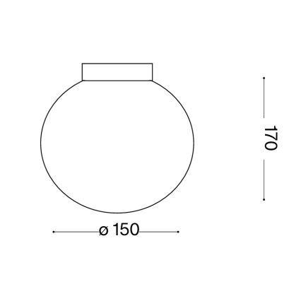 Ideal Lux - LED-seinavalgusti MAPA 1xG9/3W/230V, läbimõõt 15 cm, valge
