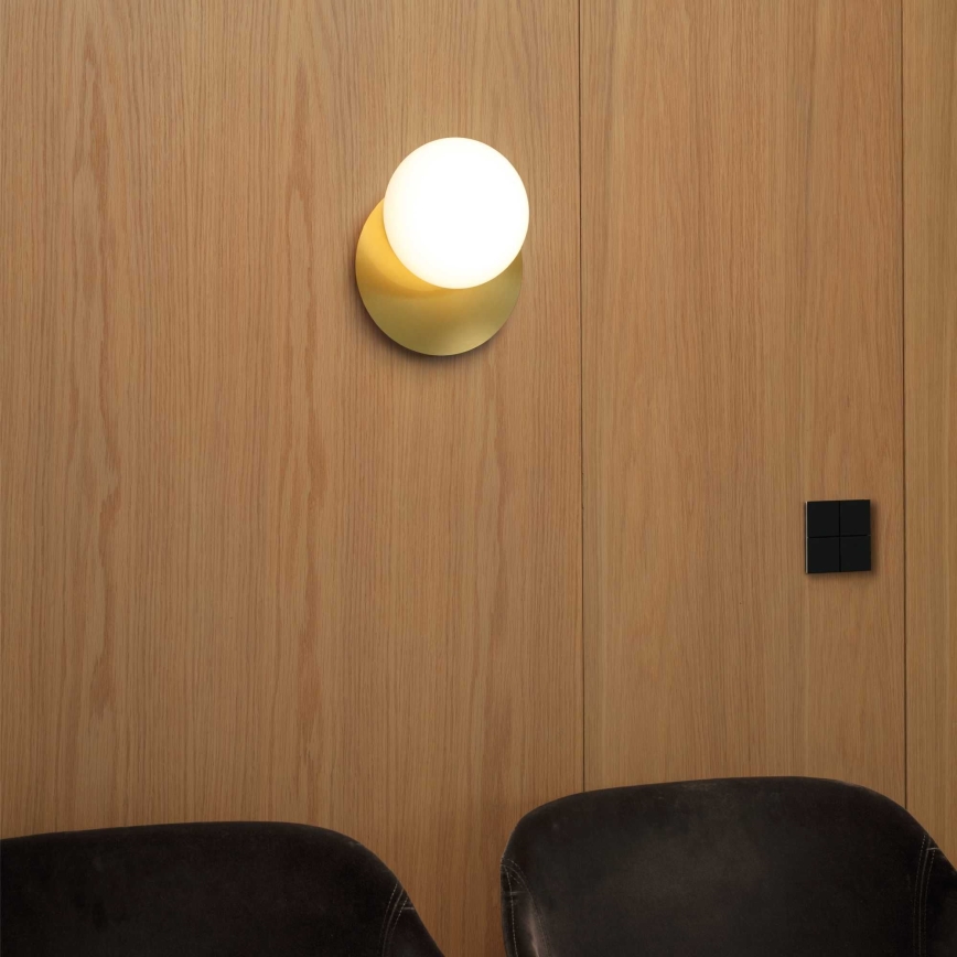 Ideal Lux - LED Seinavalgusti NINFEA 1xGX53/9W/230V kuldne