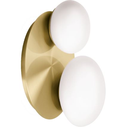 Ideal Lux - LED-seinavalgusti NINFEA 2xG9/3W/230V kuldne