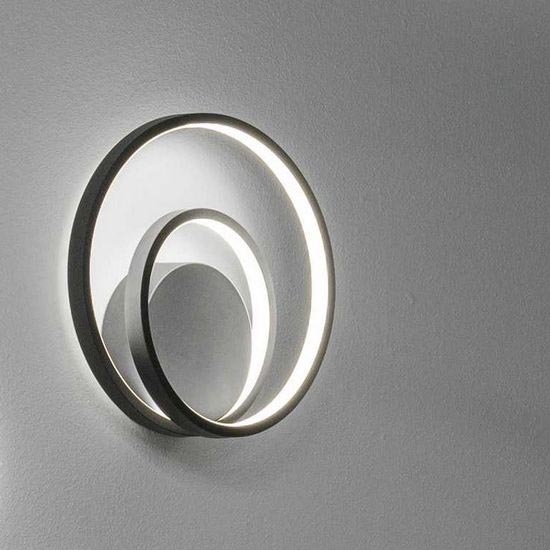 Ideal Lux - LED Seinavalgusti OZ LED/26W/230V CRI 90 must