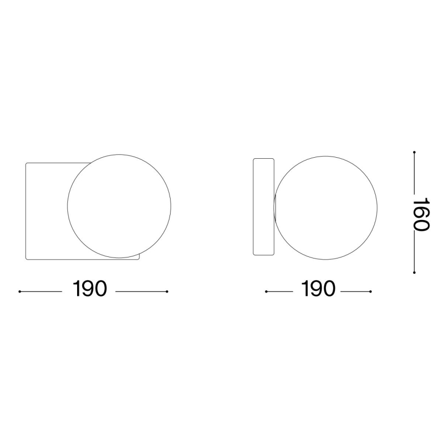 Ideal Lux - LED Seinavalgusti PENTA 1xG9/3W/230V kuldne