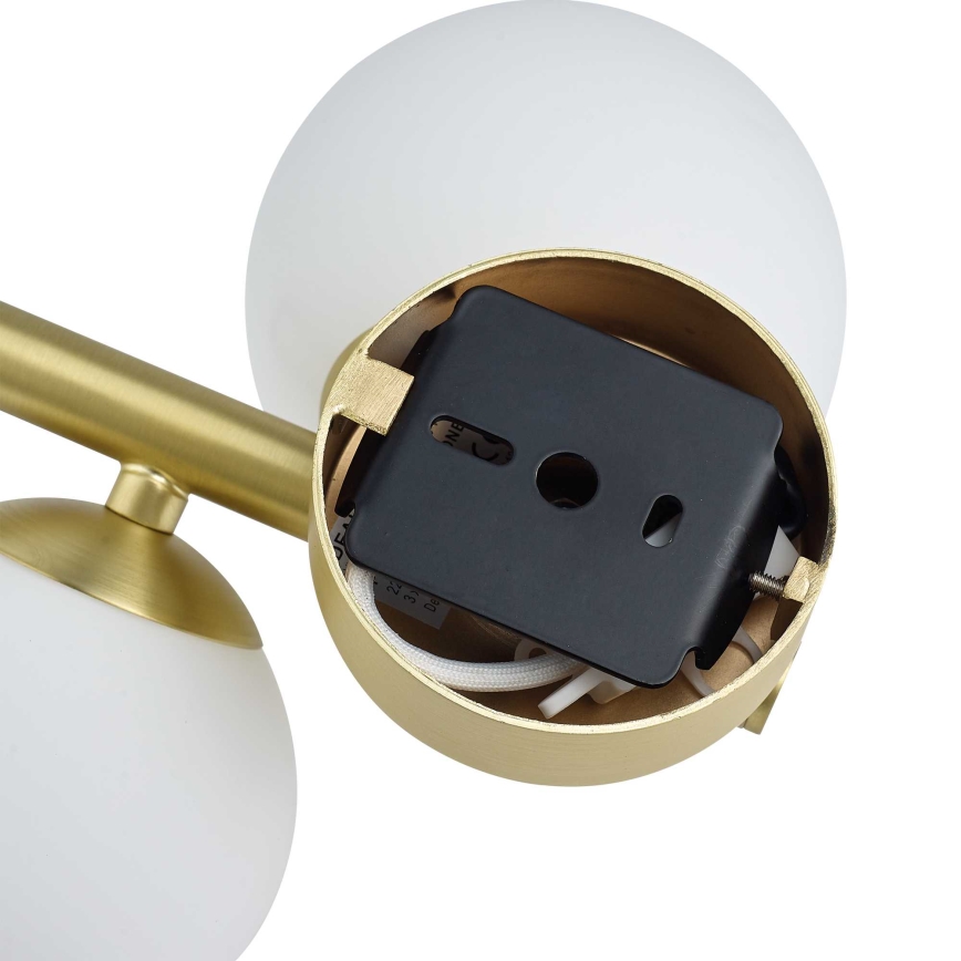 Ideal Lux - LED Seinavalgusti PERLAGE 3xG9/3W/230V kuldne/valge