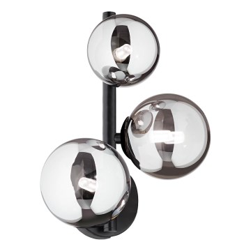 Ideal Lux - LED seinavalgusti PERLAGE 3xG9/3W/230V must/suitsune must