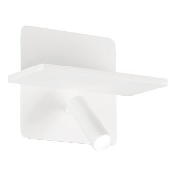 Ideal Lux - LED seinavalgusti PIANO LED/10W/230V CRI 90 USB valge