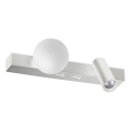 Ideal Lux - LED Seinavalgusti PING PONG 2xLED/3W/230V CRI 90 matt kroom