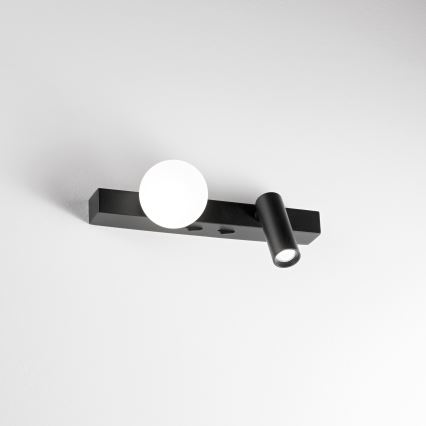 Ideal Lux - LED Seinavalgusti PING PONG 2xLED/3W/230V CRI 90 must