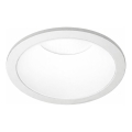 Ideal Lux - LED sisseehitatav laevalgusti GAME TRIM LED/11W/230V 2700K CRI 90 Ø 8,5 cm IP40 valge