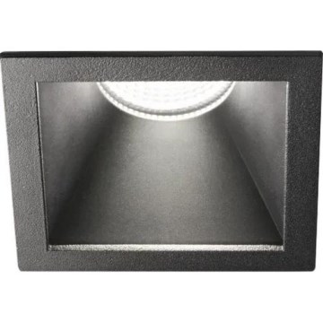 Ideal Lux - LED sisseehitatav laevalgusti GAME TRIM LED/11W/230V 3000K CRI 90 8,4x8,4 cm IP40 must